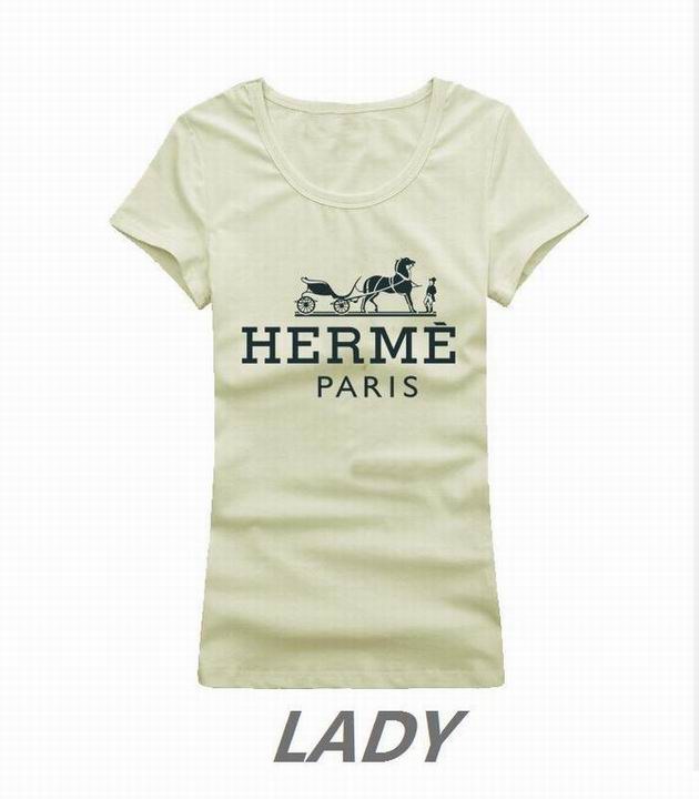 Hermes short round collar T woman S-XL-016